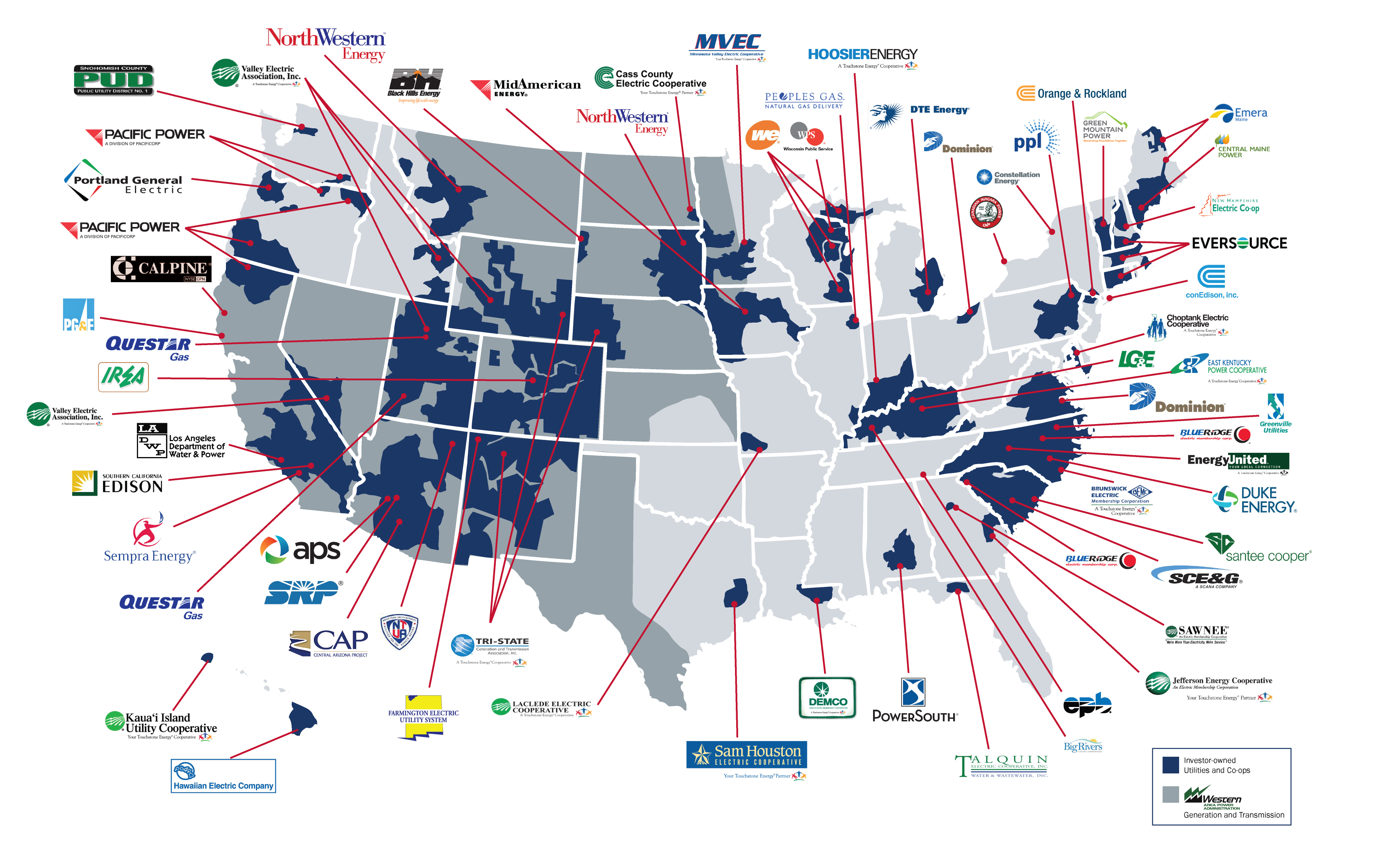 Utilities Map