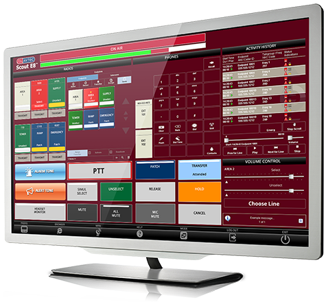 MCC5500 MIP5000 console replacement: Scout Enterprise E8