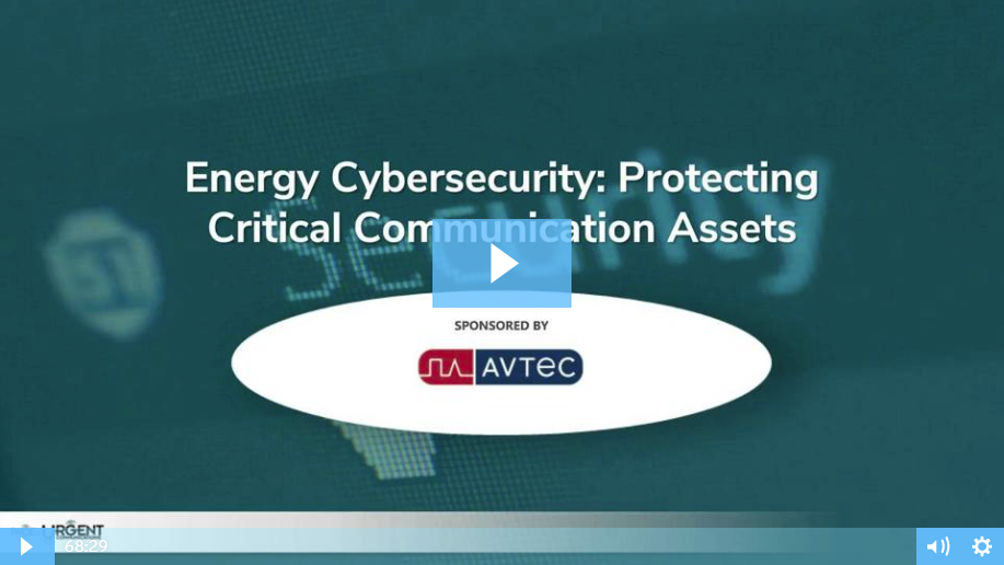 Energy Cyberesecurity Webinar Thumbnail