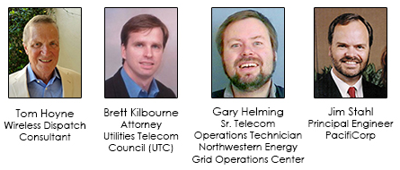 Utility Telecom Migration Panelists: Hoyne, Kilbourne, Helming, Stahl
