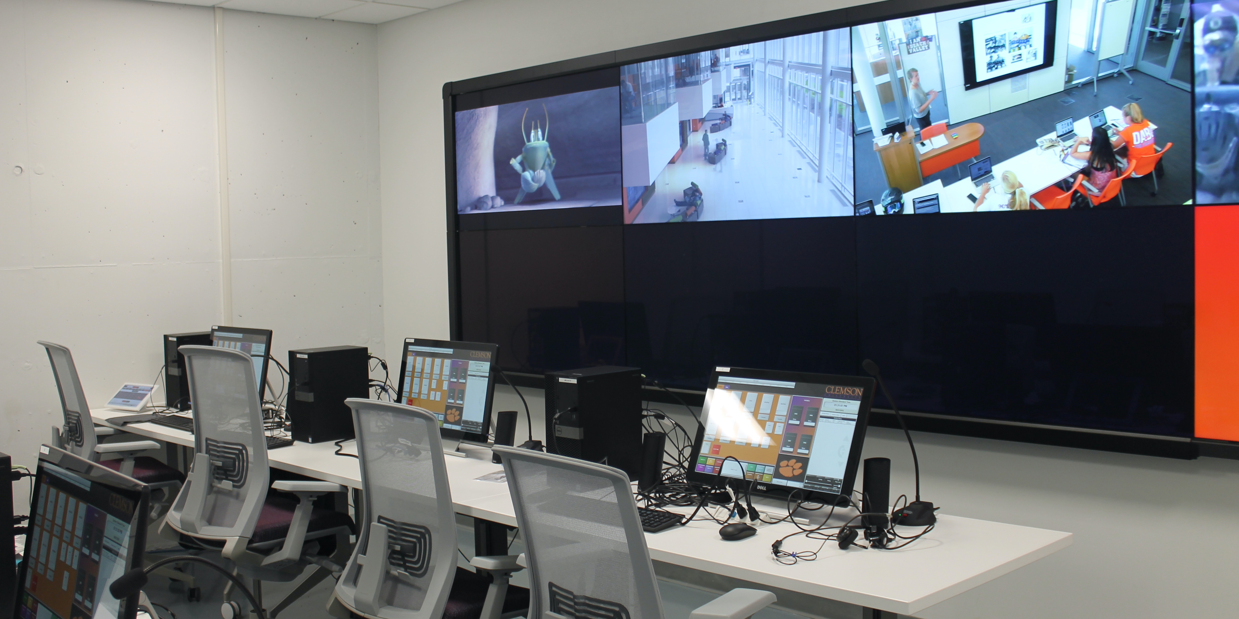 Clemson University Communications Command Center